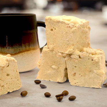 Marshmallow Frappuccino Caramel White chocolate - Marshmallowstore.nl