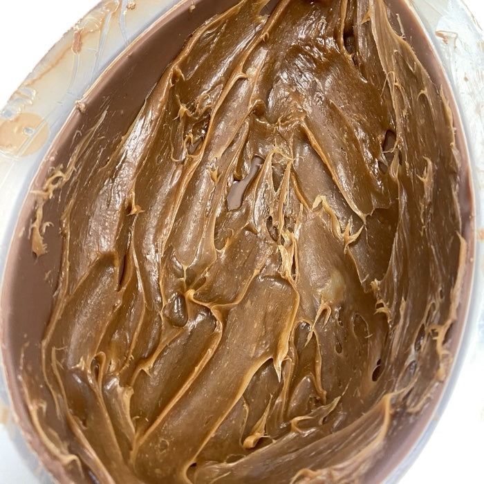 GROOT LUXE PAASEI MET SALTED CARAMEL – 500 GRAM PURE VERWENNERIJ! - Marshmallowstore.nl