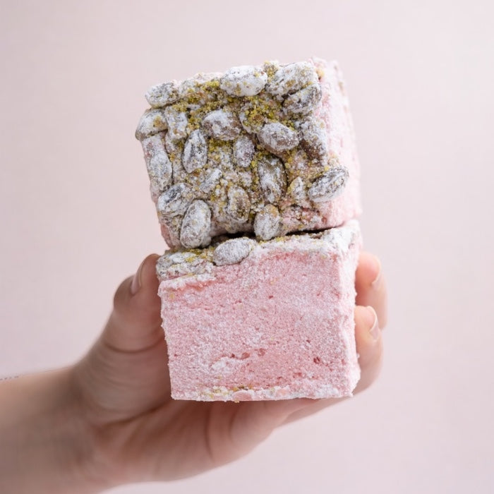 Raspberry & Pistachio Marshmallow