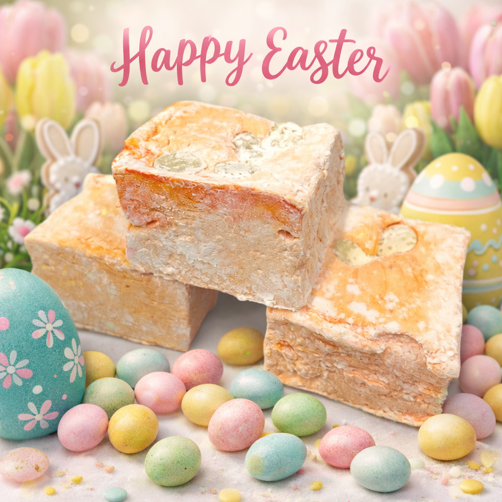 Marshmallow Peach White Chocolate – Happy Easter Edition