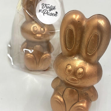 Golden Easter Bunny Milk Chocolate with Hazelnuts